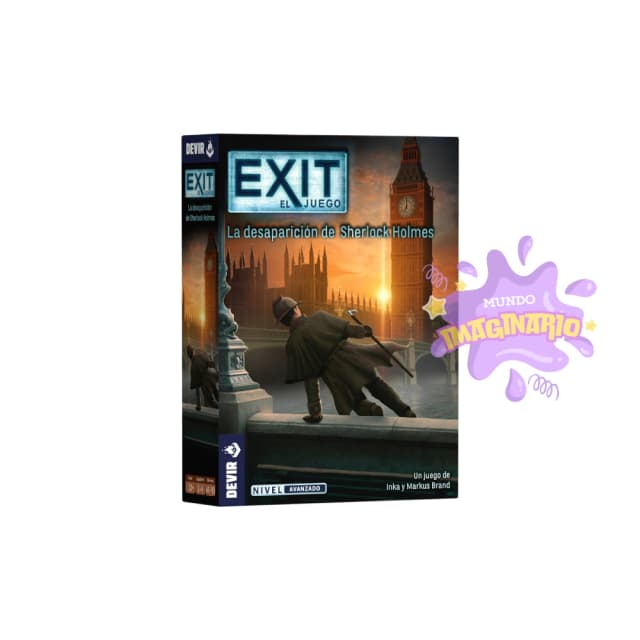 Portada de Exit - La Desaparicion de Sherlock Holmes