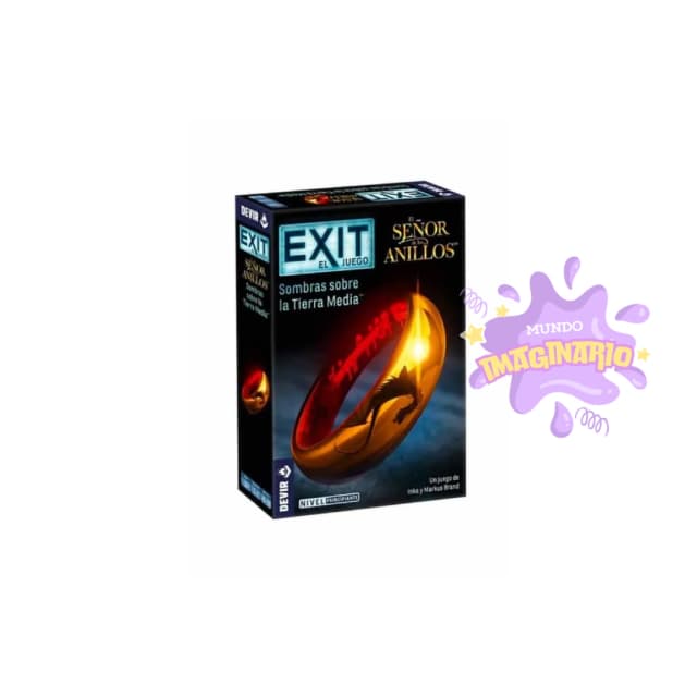 Portada de Exit: Sombras sobre la Tierra Media – El Señor de los Anillos