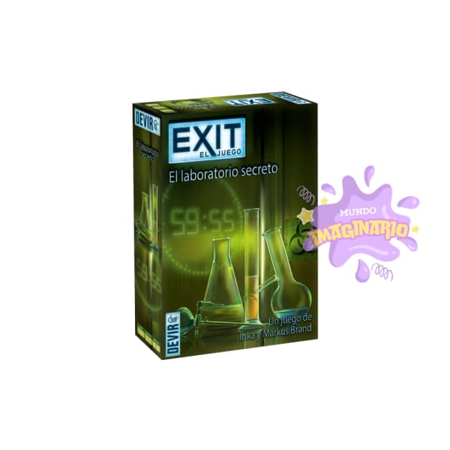 Portada de Exit El Juego - El Laboratorio Secreto