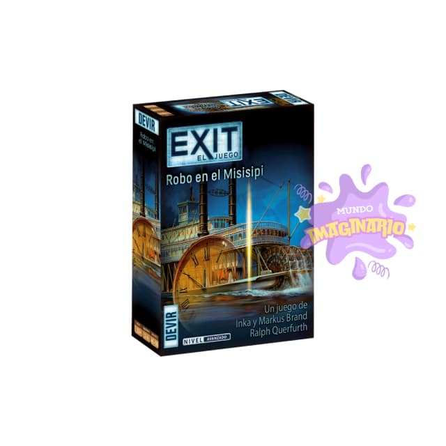 Portada de Exit El Juego - Robo en el misisipi