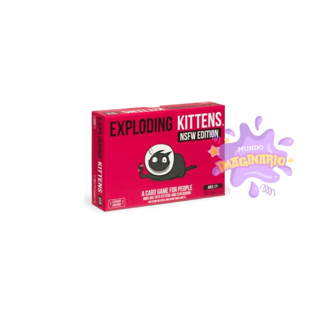 Portada de Exploding Kittens NSFW Edición 3.0 (Pink)