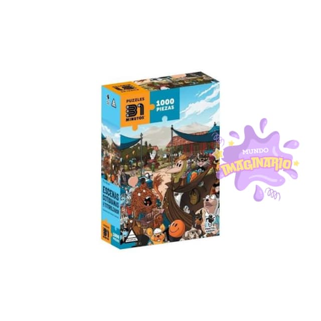 Portada de Puzzle Escenas Cotidianas de Titirilquén