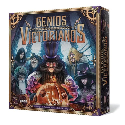 Portada de Genios Victorianos