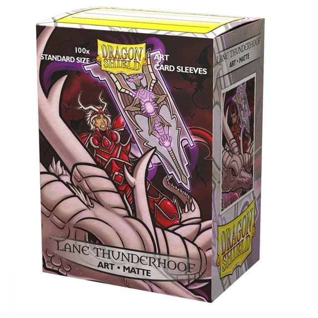 Portada de Protectores Dragon Shield MATTE – Lane Thunderhoof