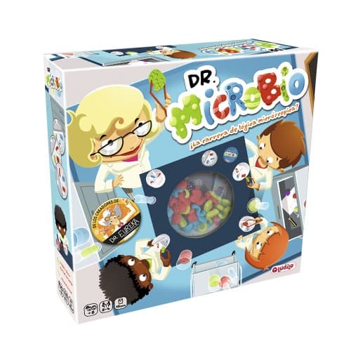 Portada de Juego de Mesa Dr. Microbio