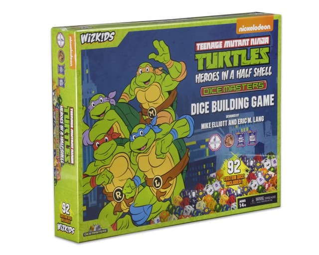 Portada de Juego de mesa Tortugas Ninja