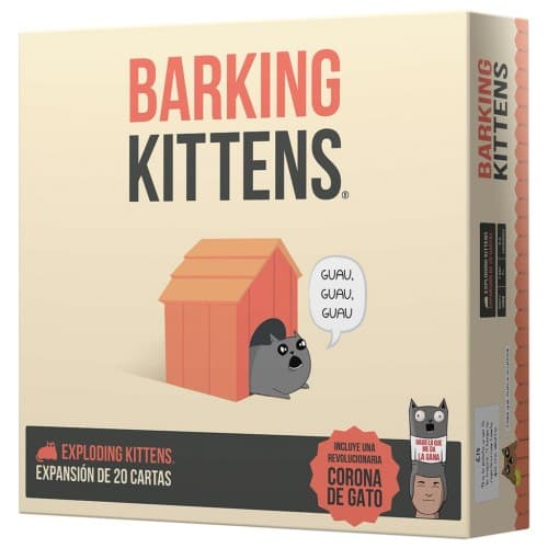 Portada de Exploding Kittens: Barking Kittens