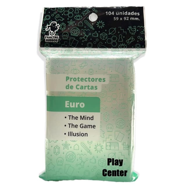 Portada de Protectores de Cartas Fractal 59 x 92