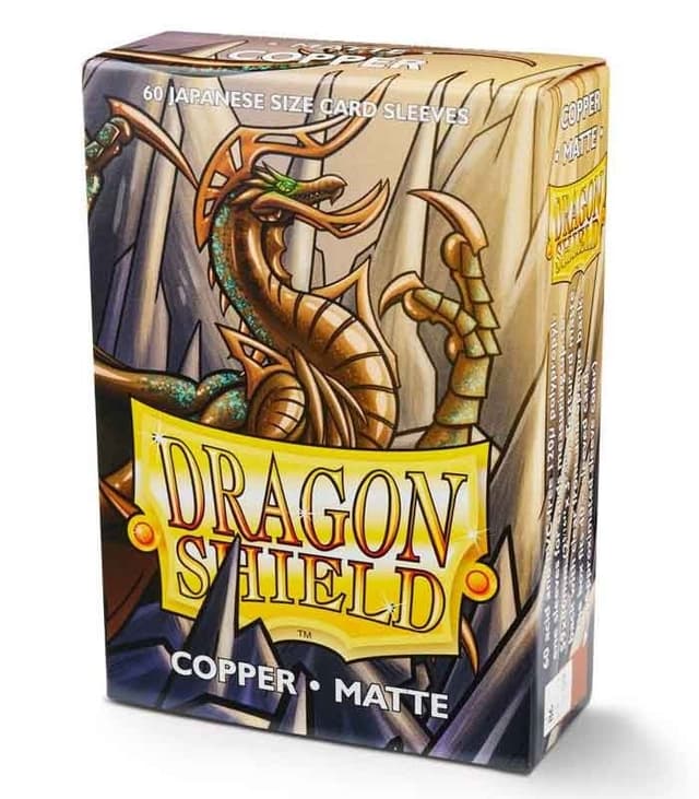 Portada de Dragon Shield Copper Matte Japones