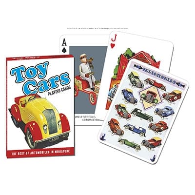 Portada de Baraja inglesa Toy Cars Piatnik