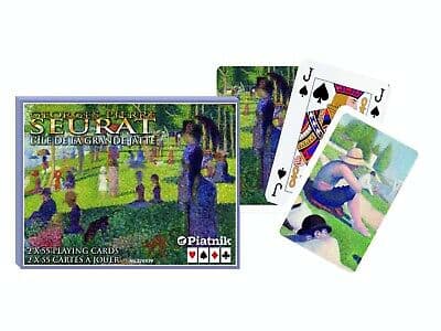 Portada de Baraja inglesa Seurat Piatnik