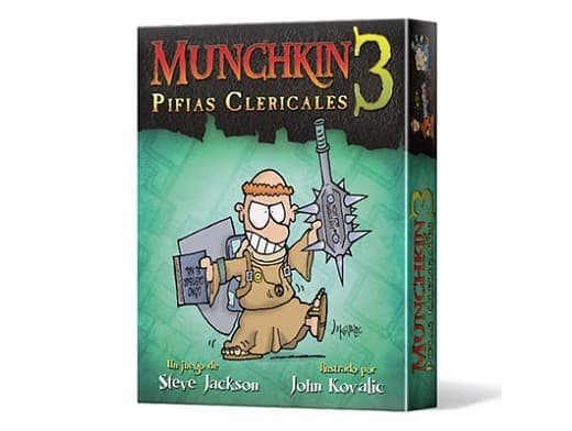 Portada de Munchkin 3: Pifias Clericales