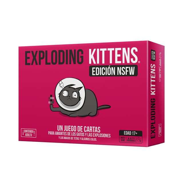 Portada de Exploding Kittens Edición NSW PINK