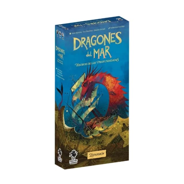 Portada de Dragones del Mar: Tesoros de las Profundidades (Expansión)