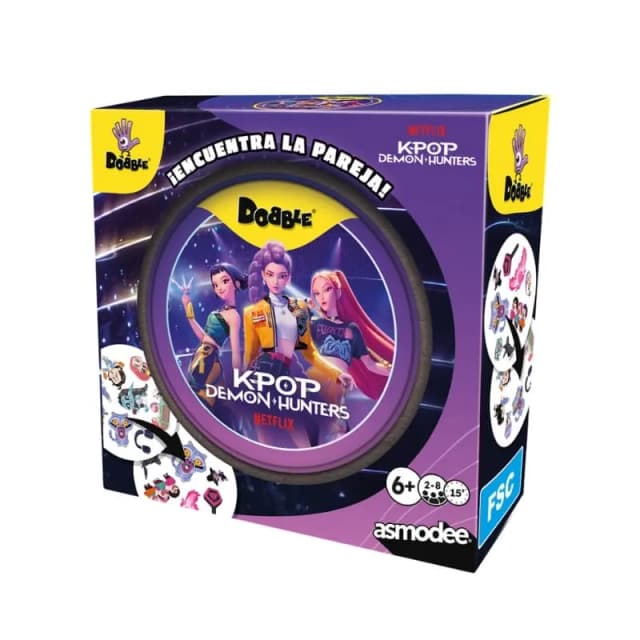 Portada de DOBBLE KPOP DEMON HUNTERS