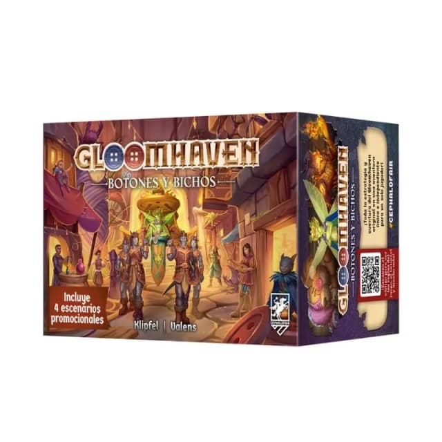 Portada de GLOOMHAVEN BOTONES Y BICHOS