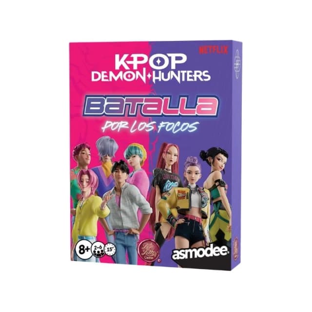Portada de KPOP DEMON HUNTERS BATALLA POR LOS FOCOS  (PREVENTA)