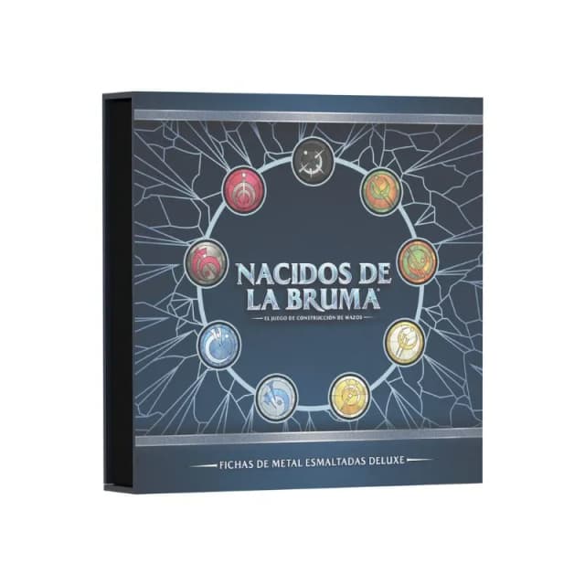 Portada de Nacidos de la Bruma: Fichas de Metal