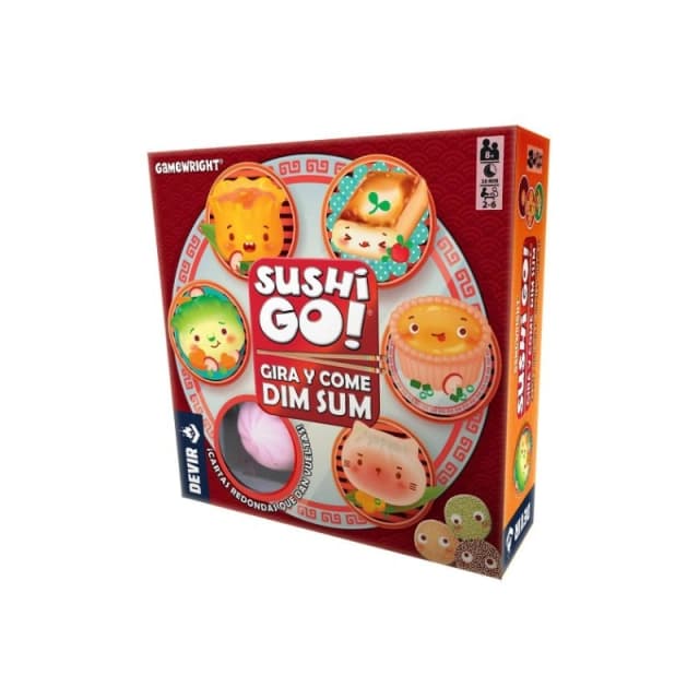 Portada de Sushi Go! Gira y come Dim Sum