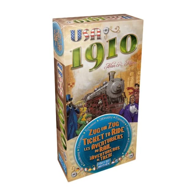 Portada de ¡Aventureros al Tren! USA 1910