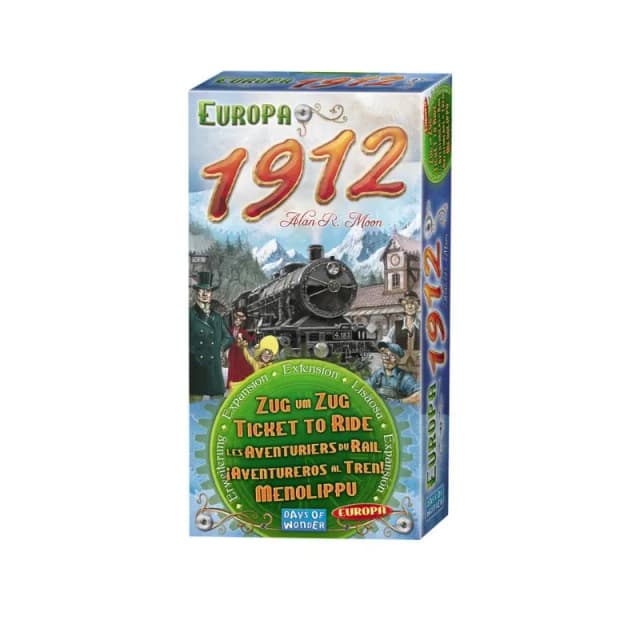 Portada de ¡Aventureros al Tren! Europa 1912 (Expa. Actualizada)