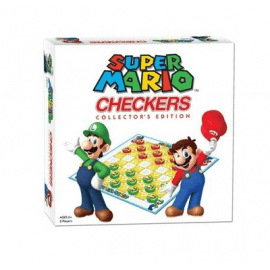 Portada de Super Mario Checkers