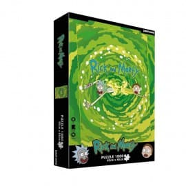 Portada de Puzzle 1000 Piezas: Rick and Morty Portal