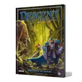 Portada de Descent: Herederos de Sangre Libro Tapa Dura