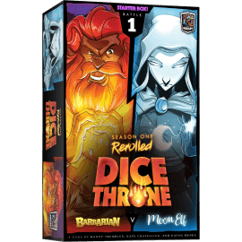 Portada de Dice Throne: Barbarian vs Moon Elf