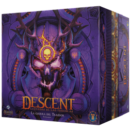 Portada de Descent Leyendas de las Tinieblas La guerra del traidor
