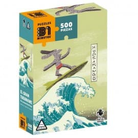 Portada de Puzzle 31 Minutos 500 Piezas: El Gran Tsunami