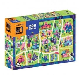 Portada de Puzzle 31 Minutos 200 Piezas: Titirilquen a Escala