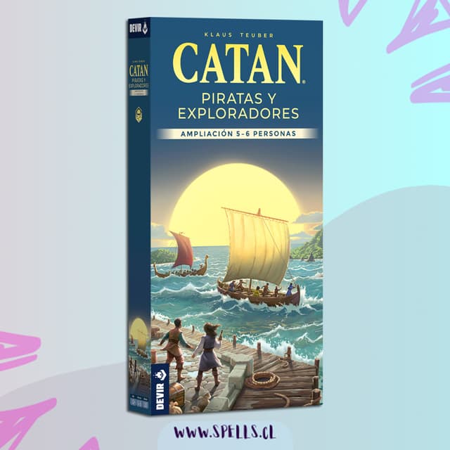 Portada de CATAN PIRATAS Y EXPLORADORES – AMPLIACION