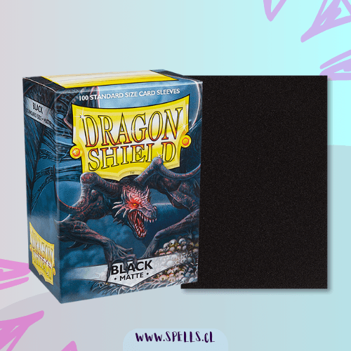 Portada de PROTECTORES DRAGON SHIELD MATTE X100 – BLACK