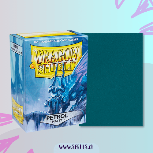 Portada de PROTECTORES DRAGON SHIELD MATTE X100 – PETROL