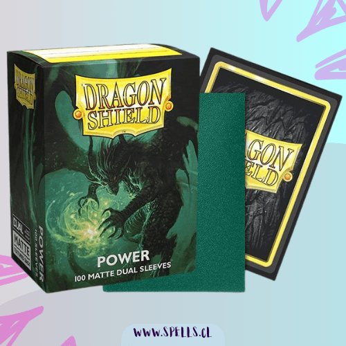 Portada de PROTECTORES DRAGON SHIELD DUAL MATTE X100 – POWER