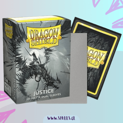 Portada de PROTECTORES DRAGON SHIELD DUAL MATTE X100 – JUSTICE