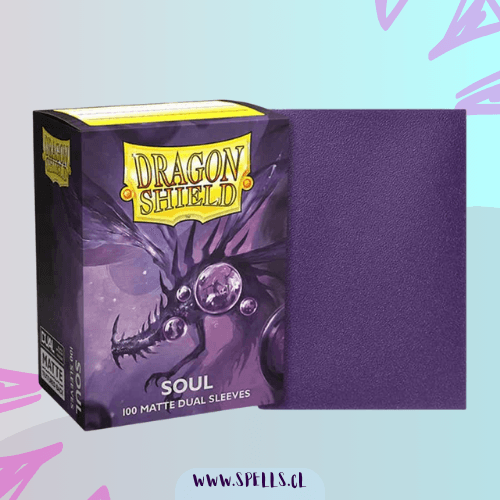 Portada de PROTECTORES DRAGON SHIELD DUAL MATTE X100 – SOUL