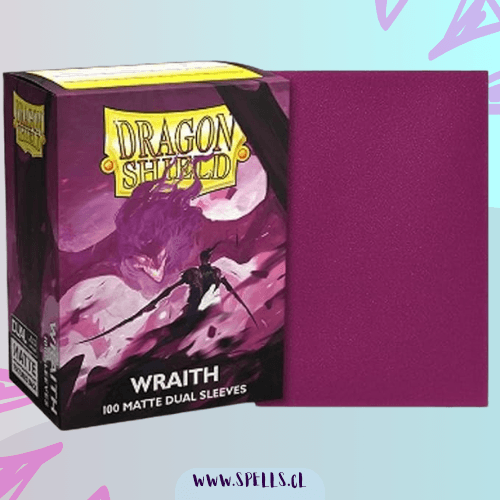 Portada de PROTECTORES DRAGON SHIELD DUAL MATTE X100 – WRAITH