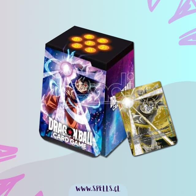 Portada de DECKBOX DBS TCG FUSION WORLD