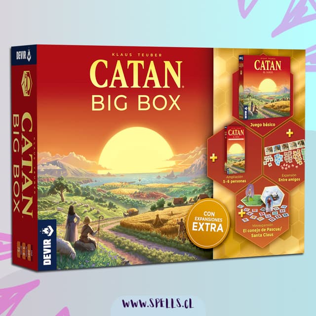 Portada de Catan - Big Box