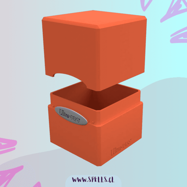 Portada de ULTRA PRO DECK BOX SATIN – ORANGE
