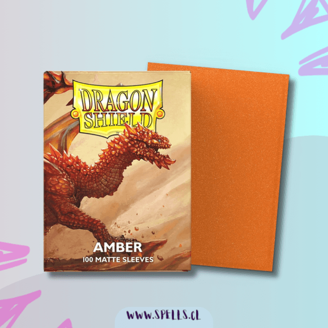 Portada de PROTECTORES DRAGON SHIELD MATTE X100 – EMBER