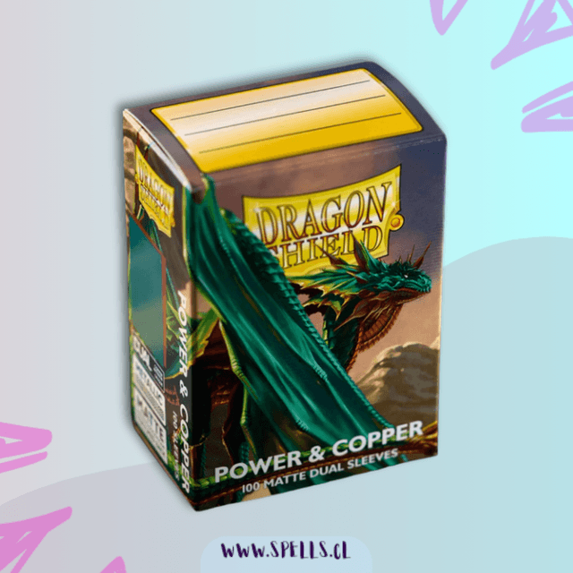 Portada de DRAGON SHIELD – POWER/COPPER MATTE DUAL