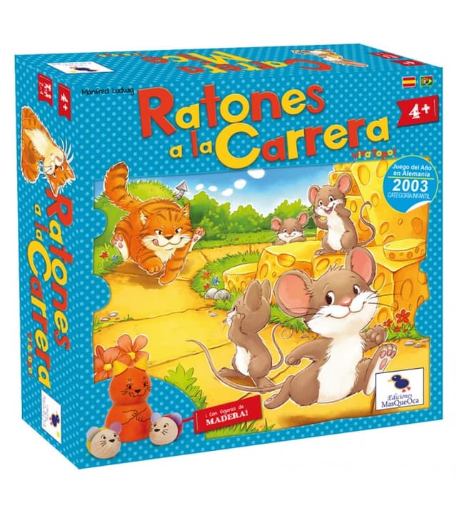 Portada de Ratones a la Carrera
