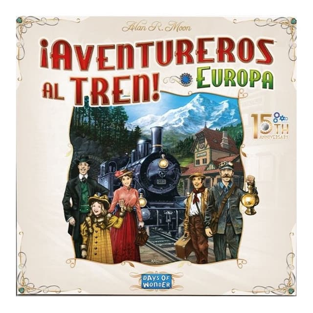 Portada de Aventureros al Tren Europa 15 Anniversary