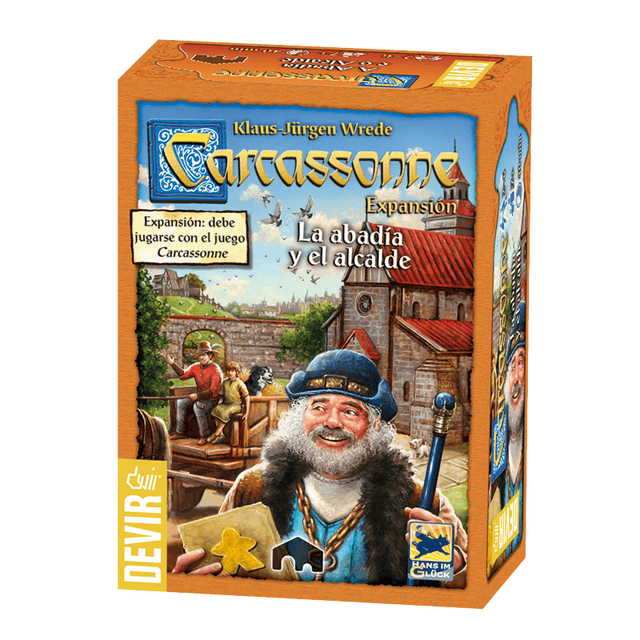 Portada de Carcassonne La Abadía y El Alcalde (Expansión)