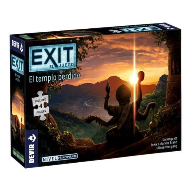 Portada de Exit Puzzle: El Templo Perdido