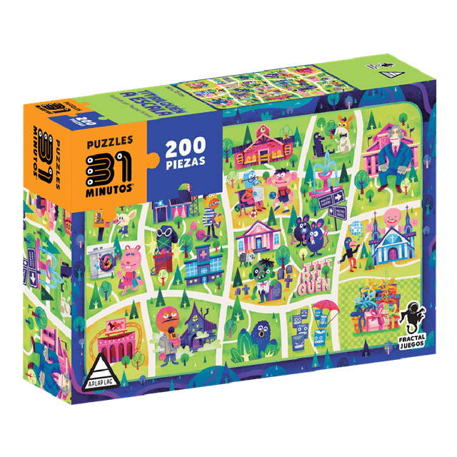 Portada de Puzzle (200) Titirilquén a Escala (31 minutos)