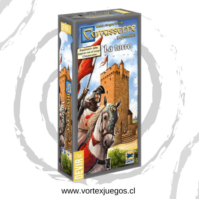 Portada de Carcassonne: expansión La Torre (2da edición)